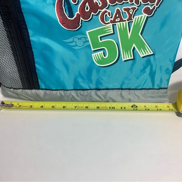 NWT. Disney Cruise Line (DCL) - Castaway Cay 5K - Drawstring Bag. - Picture 11 of 12
